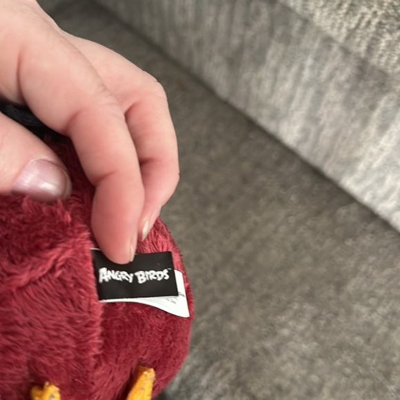 Angry Birds Movie TERENCE Plush Stuffed 6" Backpack Clip 2016 Rovio - Picture 4 of 8